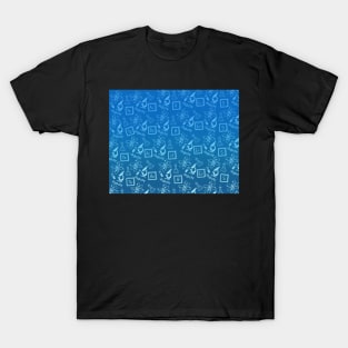 Science Teacher Microscope, Atom, Chemistry, DNA Print T-Shirt